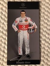 Autogrammkarte fernando alonso gebraucht kaufen  Egenhausen