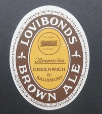 Beer label greenwich for sale  UK
