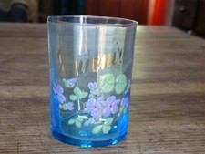 Ancien verre bleu d'occasion  Gouville-sur-Mer