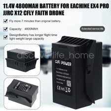 Bateria de voo 11.4V 3830mAh para Eachine EX4 Pro, JJRC X12, CFly Faith drone comprar usado  Enviando para Brazil
