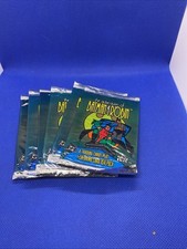 Tarjetas coleccionables The Adventures of Batman & Robin 6 paquetes sellados sin abrir de colección segunda mano  Embacar hacia Mexico
