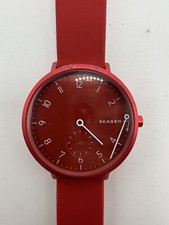 Relógio Skagen Running Project AAREN KULOR 36mm quartzo SKW2765 vermelho feminino comprar usado  Enviando para Brazil