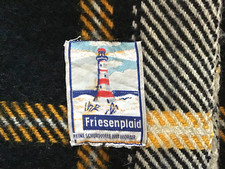 Vintage wohndecke friesenplaid gebraucht kaufen  Hanstedt