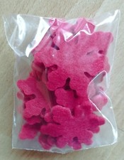 Stück filz schneeflocken gebraucht kaufen  Hohnstorf