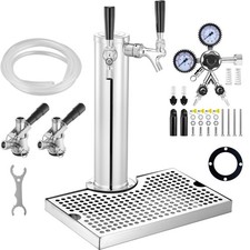 Dual taps kegerator for sale  LEICESTER