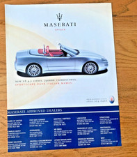 Maserati spyder 4200 for sale  PRESTON