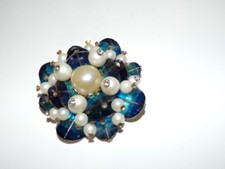 Vintage crystal brooch for sale  North Royalton
