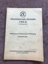 Mähdrescher getriebe bedienun gebraucht kaufen  Kulmbach