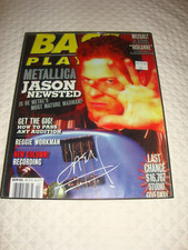 Foto emoldurada 8x10 do baixista Metallica Jason Newsted assinada comprar usado Foto emoldurada 8x10 do baixista Metallica Jason Newsted assinada comprar usado  Enviando para Brazil