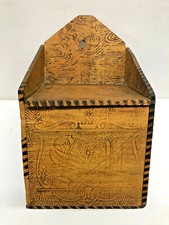 Antique pyrography salt for sale  Ararat
