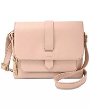 Nova Bolsa Transversal de Couro Pequena Fossil Kinley Bolsa Balé Rosa Alça Ajustável, usado comprar usado  Enviando para Brazil