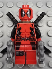 Lego Marvel Super Heroes minifigura SH32 SH032 SH0032 Deadpool com acessórios comprar usado  Enviando para Brazil