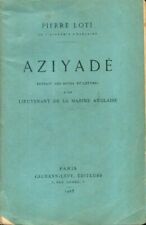 Aziyadé pierre loti d'occasion  Hennebont