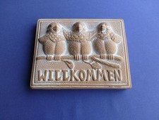 Willkommen schild keramikschil gebraucht kaufen  Deutschland