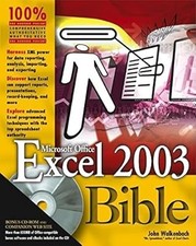 Excel 2003 Bible, Walkenbach, John, Used; Very Good Book na sprzedaż  Wysyłka do Poland