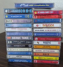 Lotto musicassette originali usato  Goro