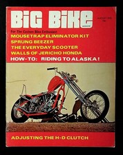 Big Bike Motorcycle Magazine Vol 2 No 6, Aug 1970, Donald Pfeil - 040522JENON comprar usado  Enviando para Brazil