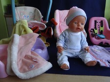 Baby born puppe gebraucht kaufen  Elmshorn