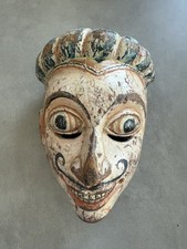 Traditionelle kolam holzmaske gebraucht kaufen  Hürth