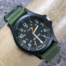 Timex Expedition relógio masculino TW4B23800 campo indiglo verde náilon quartzo 40mm 8" comprar usado  Enviando para Brazil