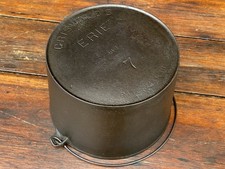 Chaleira de fundo plano de ferro fundido Griswold’s Erie #7 comprar usado  Enviando para Brazil
