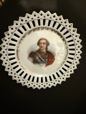 Saxe assiette porcelaine d'occasion  Ardentes