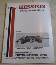 Hesston 2420 tandem for sale  Goodman