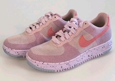 Tamanho 9 - Nike Air Force 1 Crater Flyknit esmalte rosa com comprar usado  Enviando para Brazil