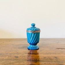 Antique blue ceramic d'occasion  Expédié en Belgium
