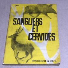 Livre sangliers cervidés d'occasion  Metz-