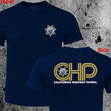 Camiseta California Highway PATROL CHP CHiPs Departamento de Polícia Marinha comprar usado  Enviando para Brazil