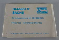 Betriebsanleitung hercules sac gebraucht kaufen  Jever