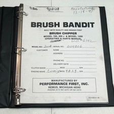 Brush bandit chipper for sale  Montgomery Center