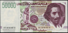 1995 banconota lire usato  Italia
