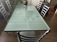 Ikea glass dining for sale  LLANDUDNO