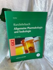 Kurzlehrbuch allgemeine pharma gebraucht kaufen  Oberthal