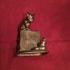 Vintage brass kitten for sale  NOTTINGHAM