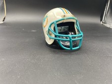 Vintage Miami Dolphins Miniatura Capacete Despertador - Bulova Sportstime NFL, usado comprar usado  Enviando para Brazil