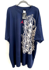 CAMISETA MASCULINA VINTAGE NIKE AIR JORDAN AZUL, NOVA COM ETIQUETAS AZUL MARINHO ESCURO Jumpman 3XL comprar usado CAMISETA MASCULINA VINTAGE NIKE AIR JORDAN AZUL, NOVA COM ETIQUETAS AZUL MARINHO ESCURO Jumpman 3XL comprar usado  Enviando para Brazil