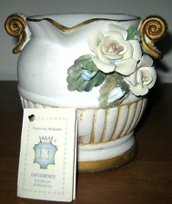 Vaso capodimonte artigianale usato  San Giovanni la Punta