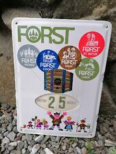 Birra forst calendario usato  Vermiglio