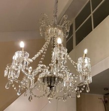 Lampadario cristallo boemia usato  Firenze