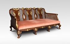 Walnut bergere three for sale  CHESTER