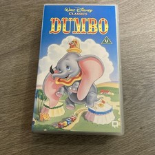 Dumbo sealed vhs for sale  HINCKLEY