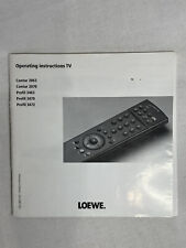 Loewe manual e3001 d'occasion  Expédié en Belgium