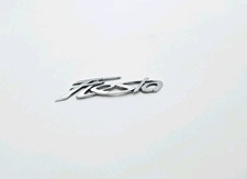 2011-2019 FORD FIESTA SFE LETRAS TRASEIRAS EMBLEMA CROMADO LOGOTIPO CRACHÁ PLACA  comprar usado  Enviando para Brazil