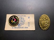 Badges carnaval mulhouse d'occasion  Riedisheim