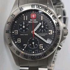 Swiss military chronograph for sale  Trenton
