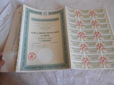 Ancien certificat actions d'occasion  Bais