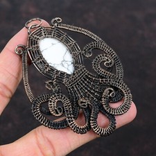 Howlite gemstone wire d'occasion  Expédié en Belgium